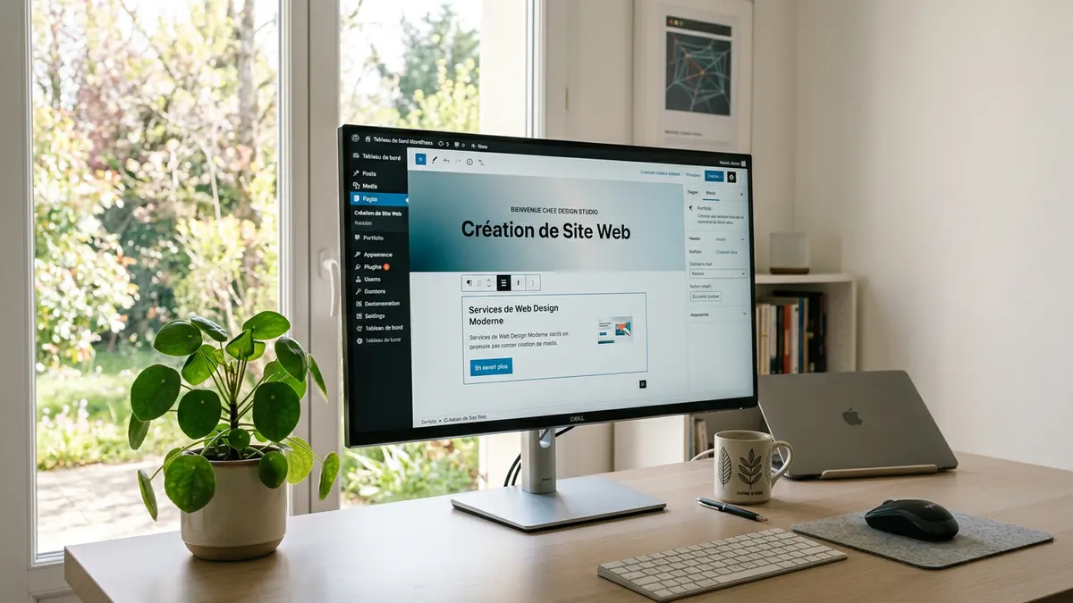 Création d'un site web WordPress