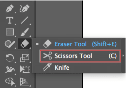 Comment découper une forme sur Illustrator ?