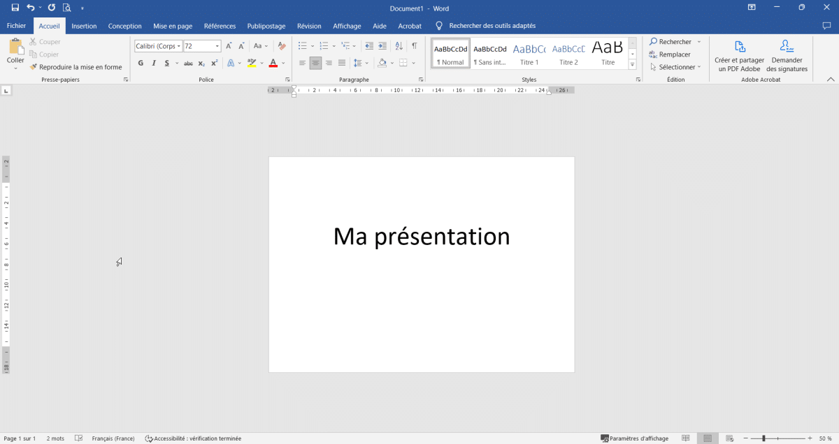 Comment faire un diaporama sur Word ? En 5 étapes
